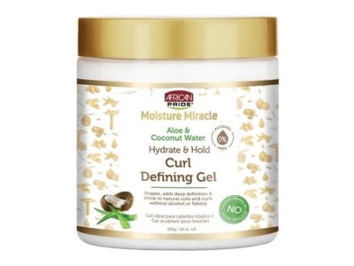 AP Moist Miracle Aloe & Coconut Water Curl Defining Gel 18oz - Image product