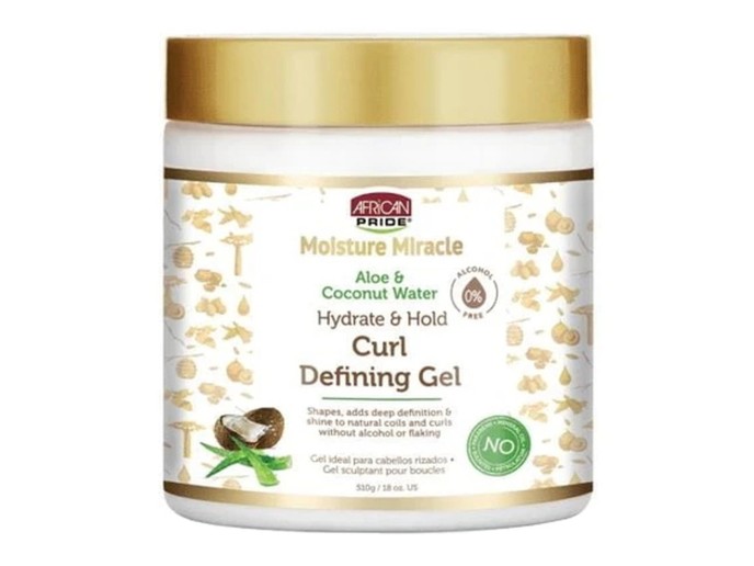 AP Moist Miracle Aloe & Coconut Water Curl Defining Gel 18oz