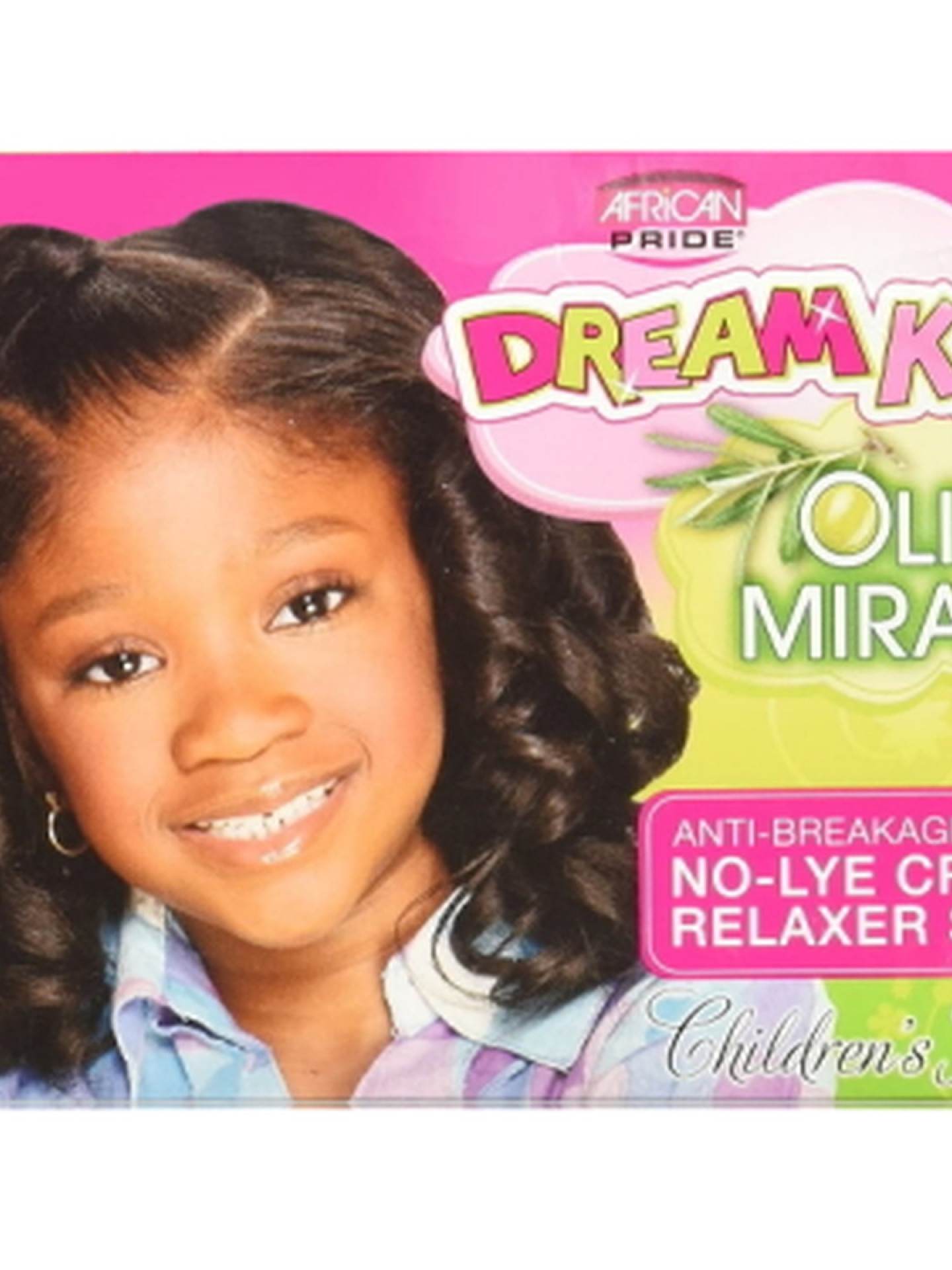 AP Dreams Kids Olive Miracle Relaxer Kit Regular