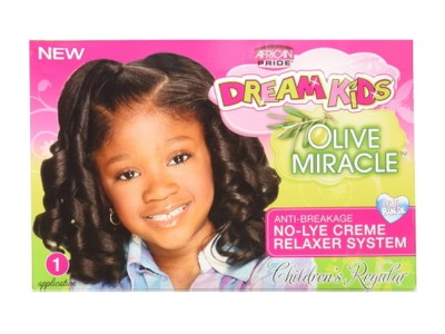 AP Dreams Kids Olive Miracle Relaxer Kit Regular - Image product