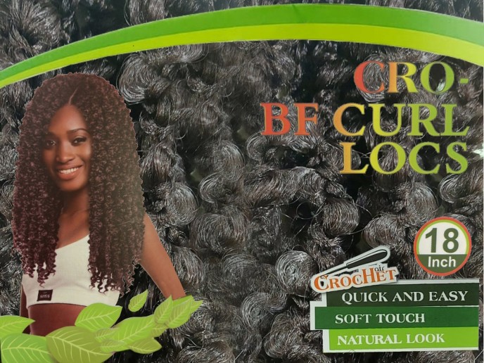 FREEDOM CRO-BF CURL LOCS 18 COR 4