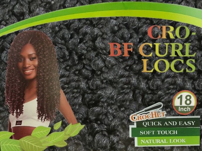 FREEDOM CRO-BF CURL LOCS 18 COR 1B
