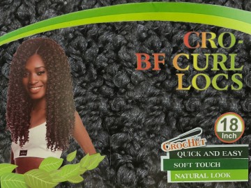 FREEDOM CRO-BF CURL LOCS 18 COR 1B