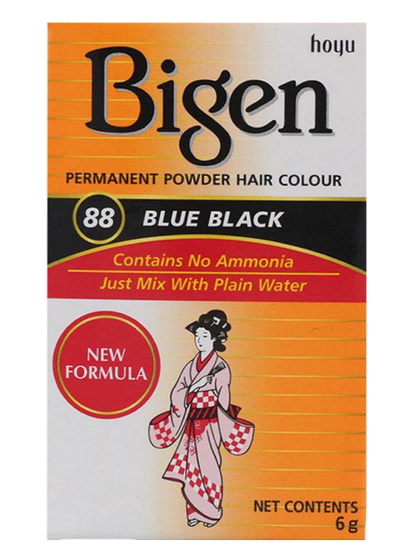 Bigen Powder Hair Blue Black 88