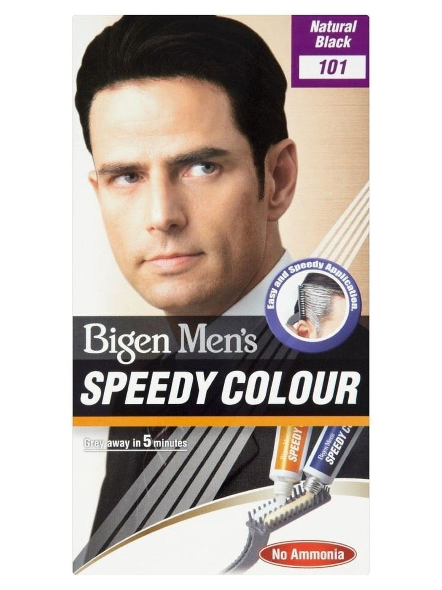 Bigen Men´s Speedy Natural Black 101