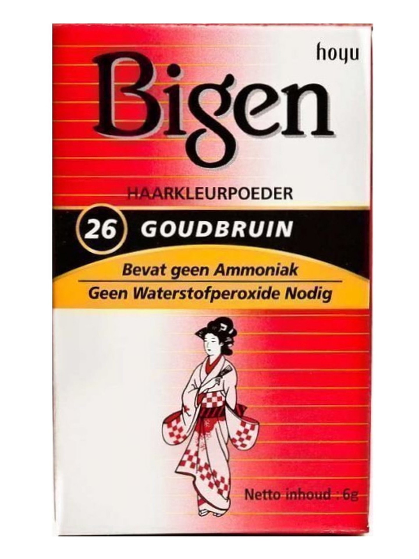Bigen Powder Hair Golden Brown 26