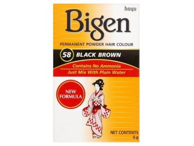 Bigen Powder Hair Black Brown 58 - Image product