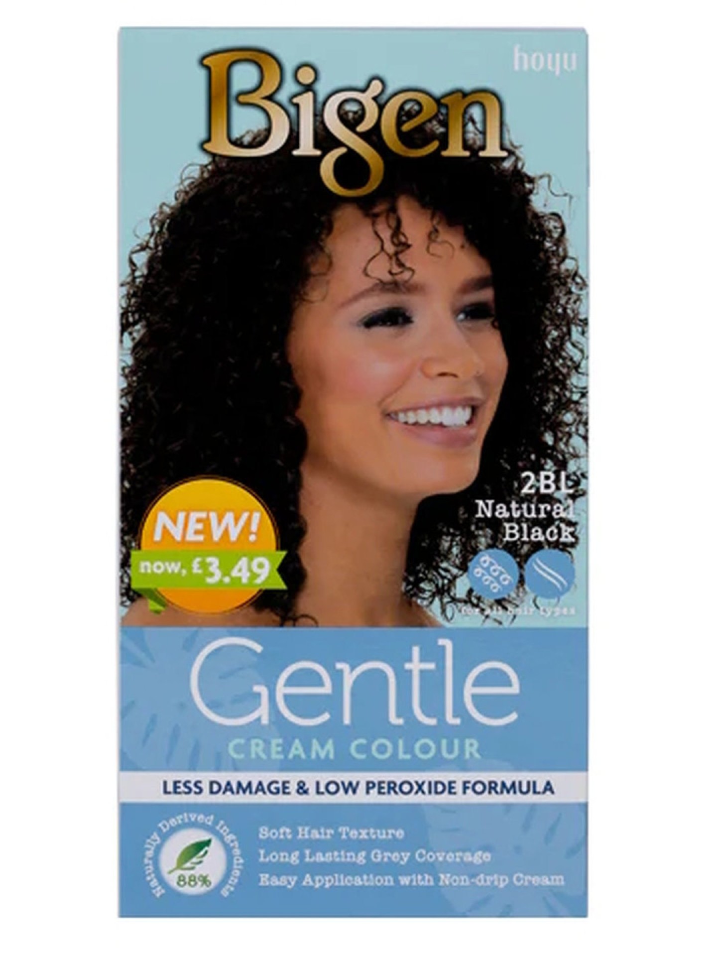 Bigen Gentle Cream Natural Black 2BL