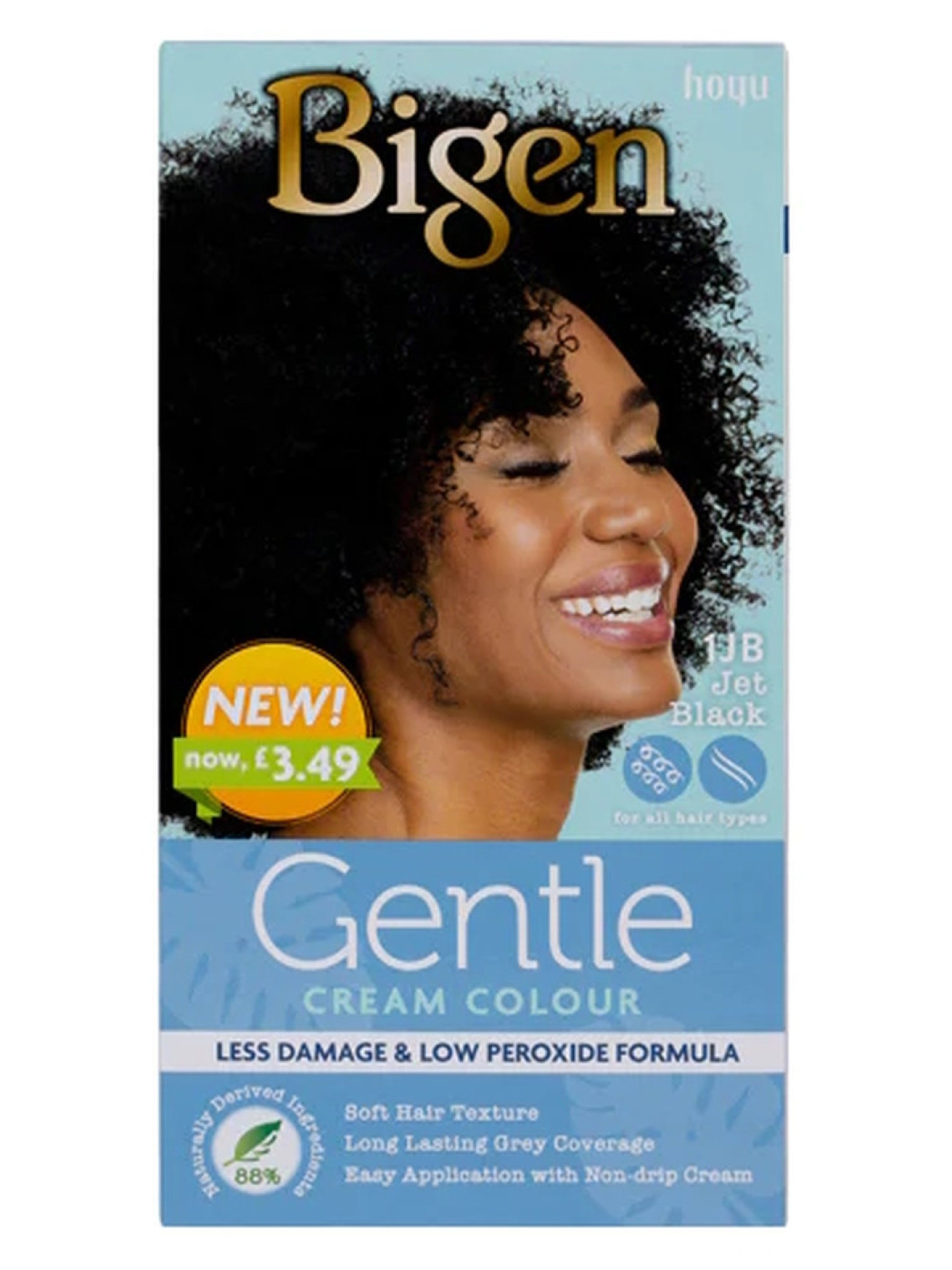 Bigen Gentle Cream Jet Black 1JB