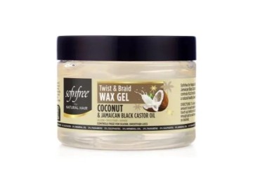 SoftnFree Coconut & JBCO Twist and Braid Wax Gel  250ml