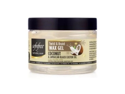 SoftnFree Coconut & JBCO Twist and Braid Wax Gel  250ml - Image product