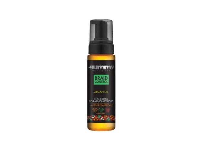 Gummy Braid Control Argan Oil Foaming 200ml