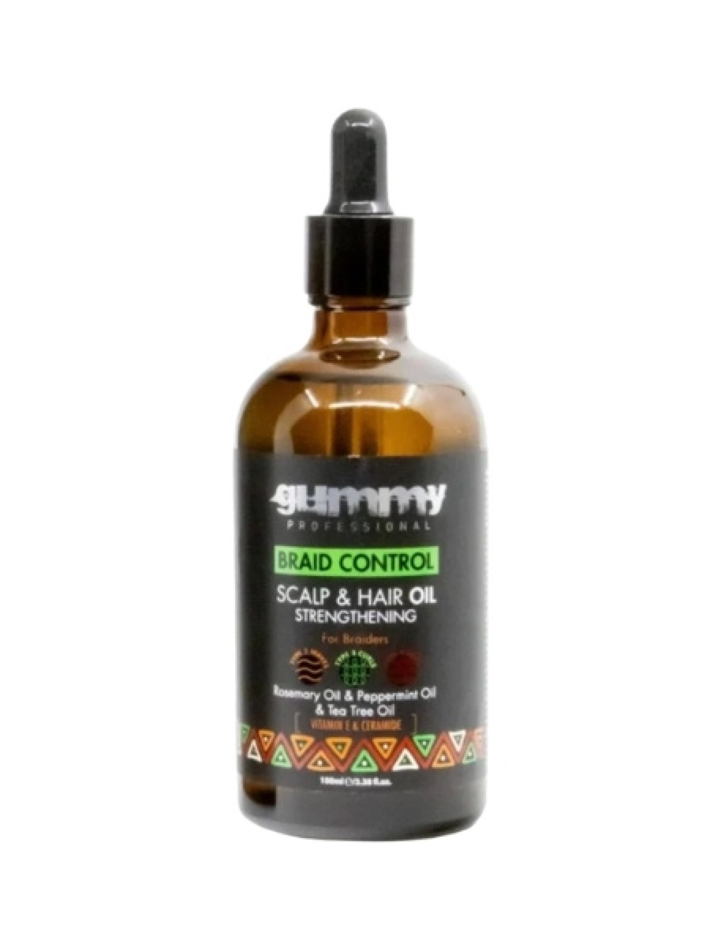 Gummy Braid Control Scalp & Hair Oil 100ml