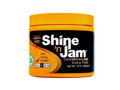 Shine-n-Jam Castor Oil & Flaxseed Gel 16oz - Image product