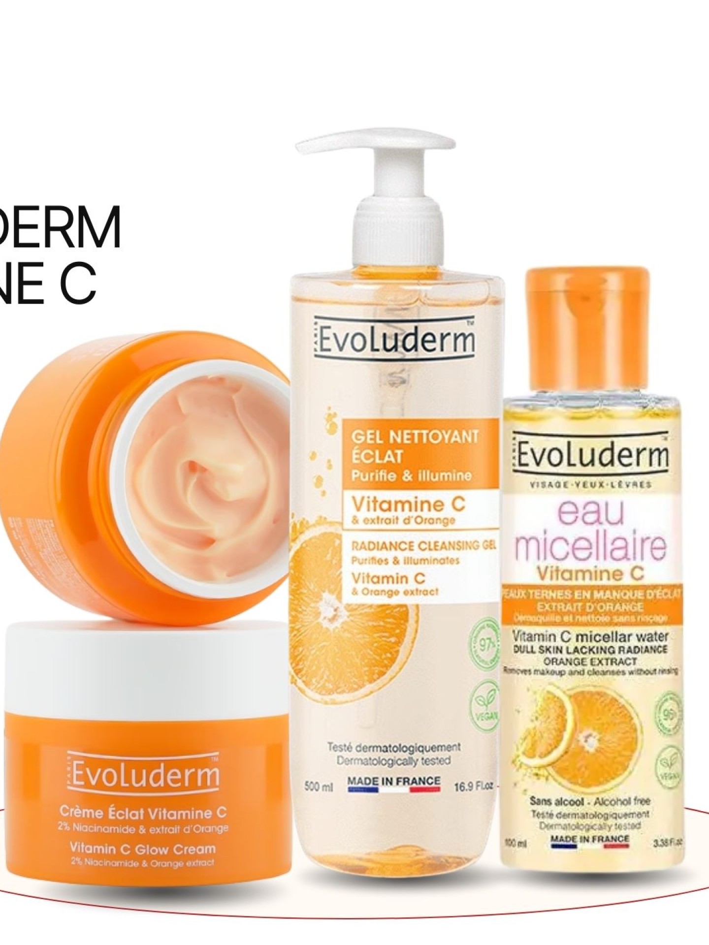 Evoluderm Vita C Face Cleaning