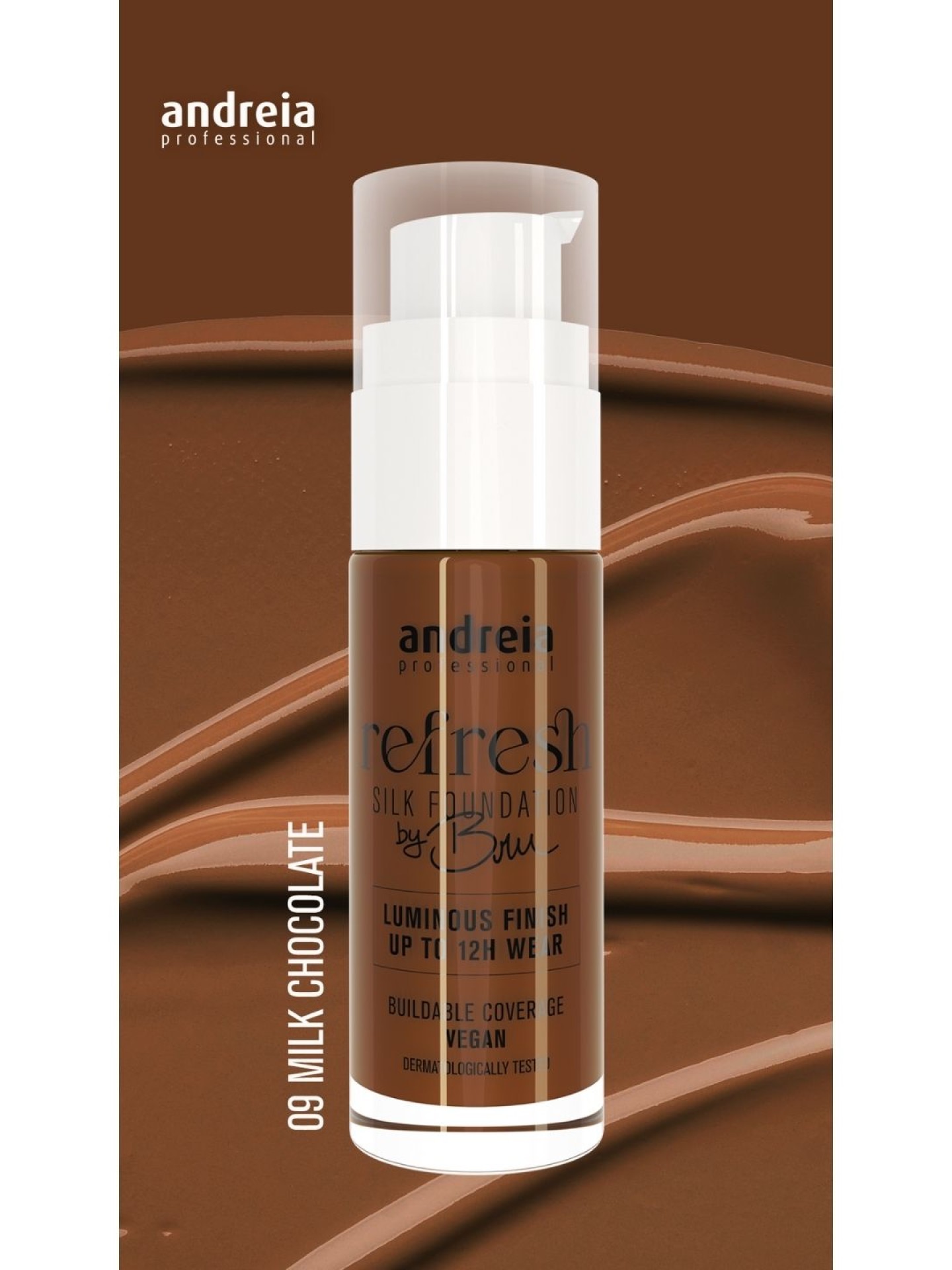 Andreia Refresh Silk Foundation 09