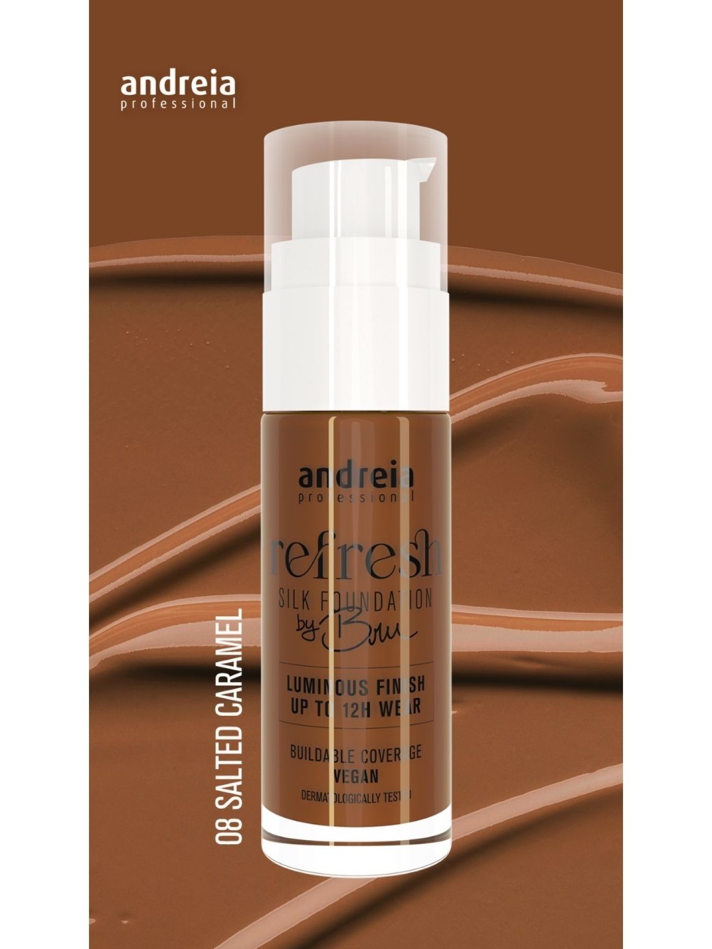 Andreia Refresh Silk Foundation 08