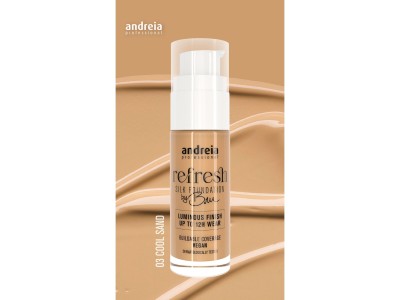 Andreia Refresh Silk Foundation 03 - Image product
