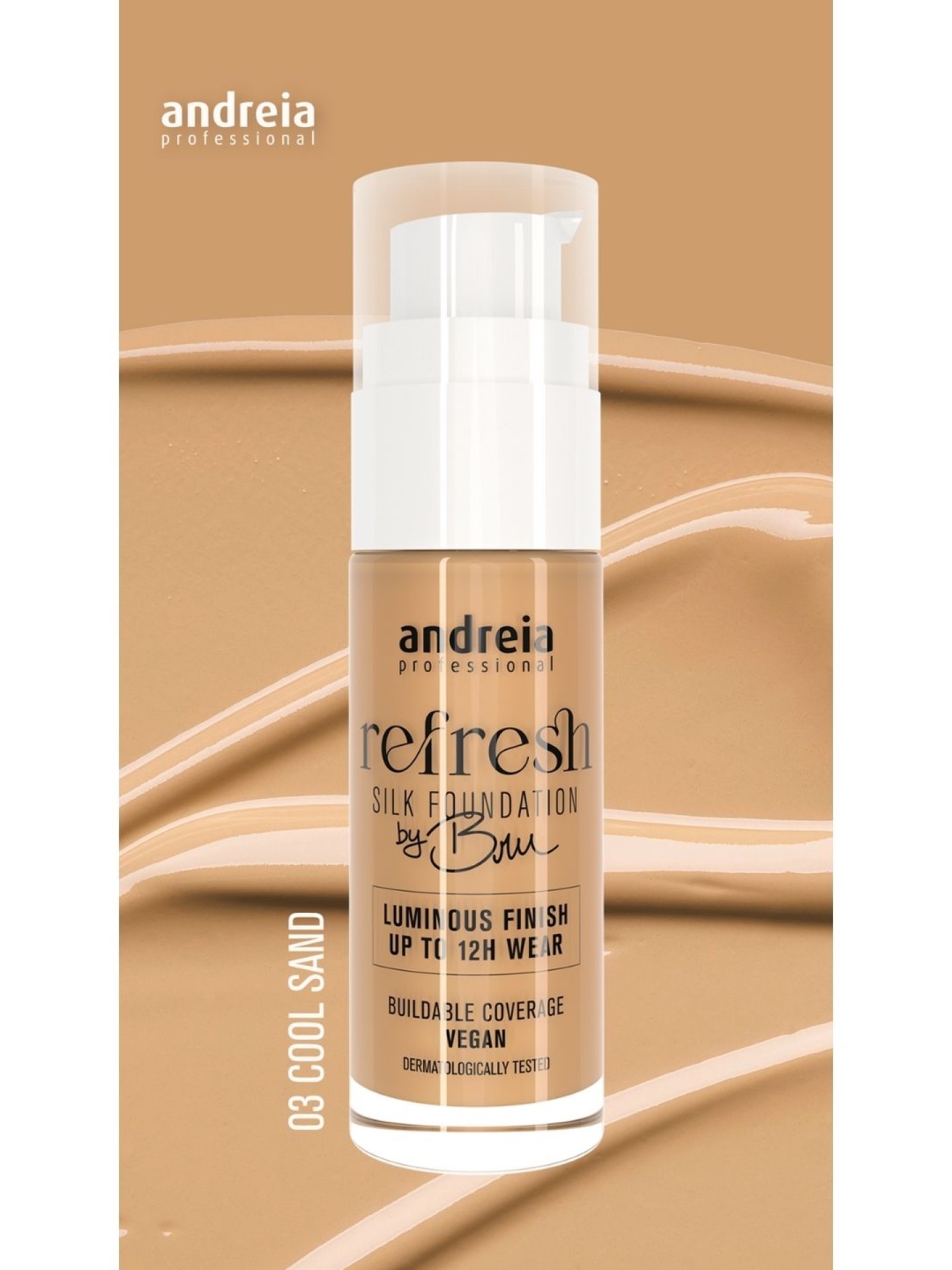 Andreia Refresh Silk Foundation 03