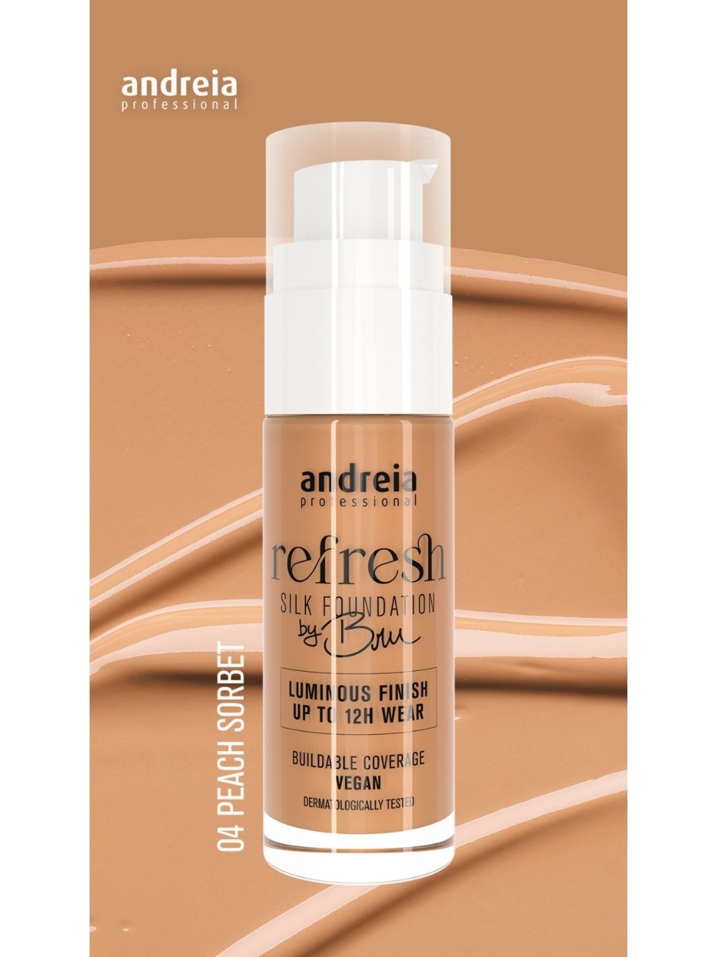 Andreia Refresh Silk Foundation 04