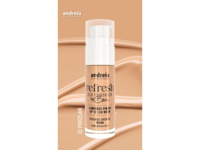 Andreia Refresh Silk Foundation 02 - Image product