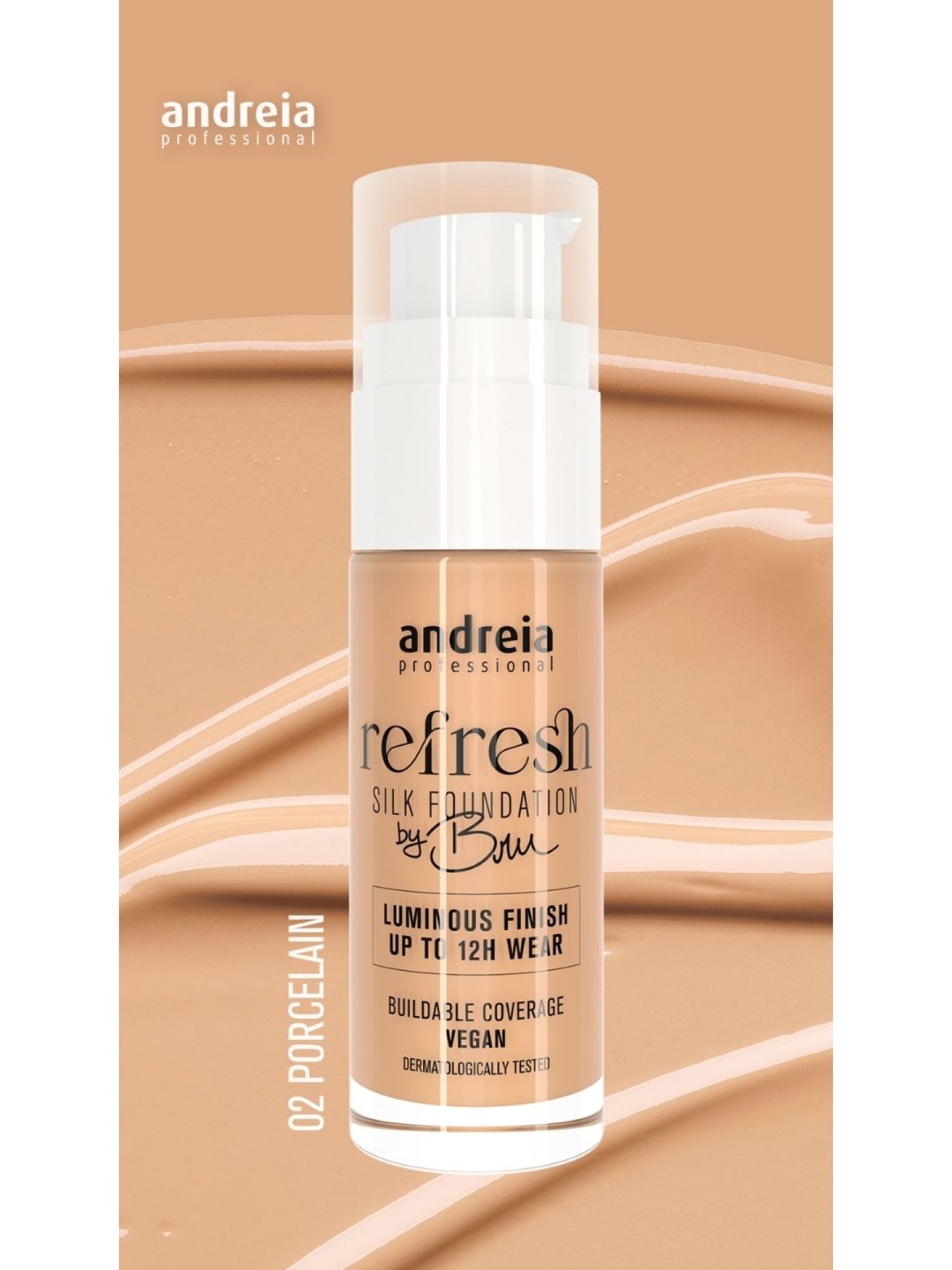 Andreia Refresh Silk Foundation 02