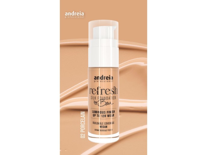 Andreia Refresh Silk Foundation 02