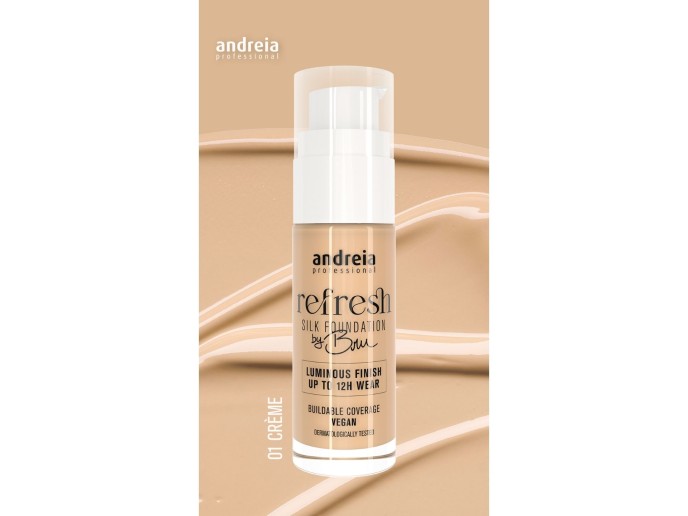 Andreia Refresh Silk Foundation 01