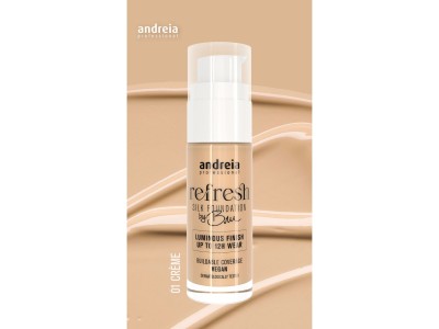 Andreia Refresh Silk Foundation 01 - Image product