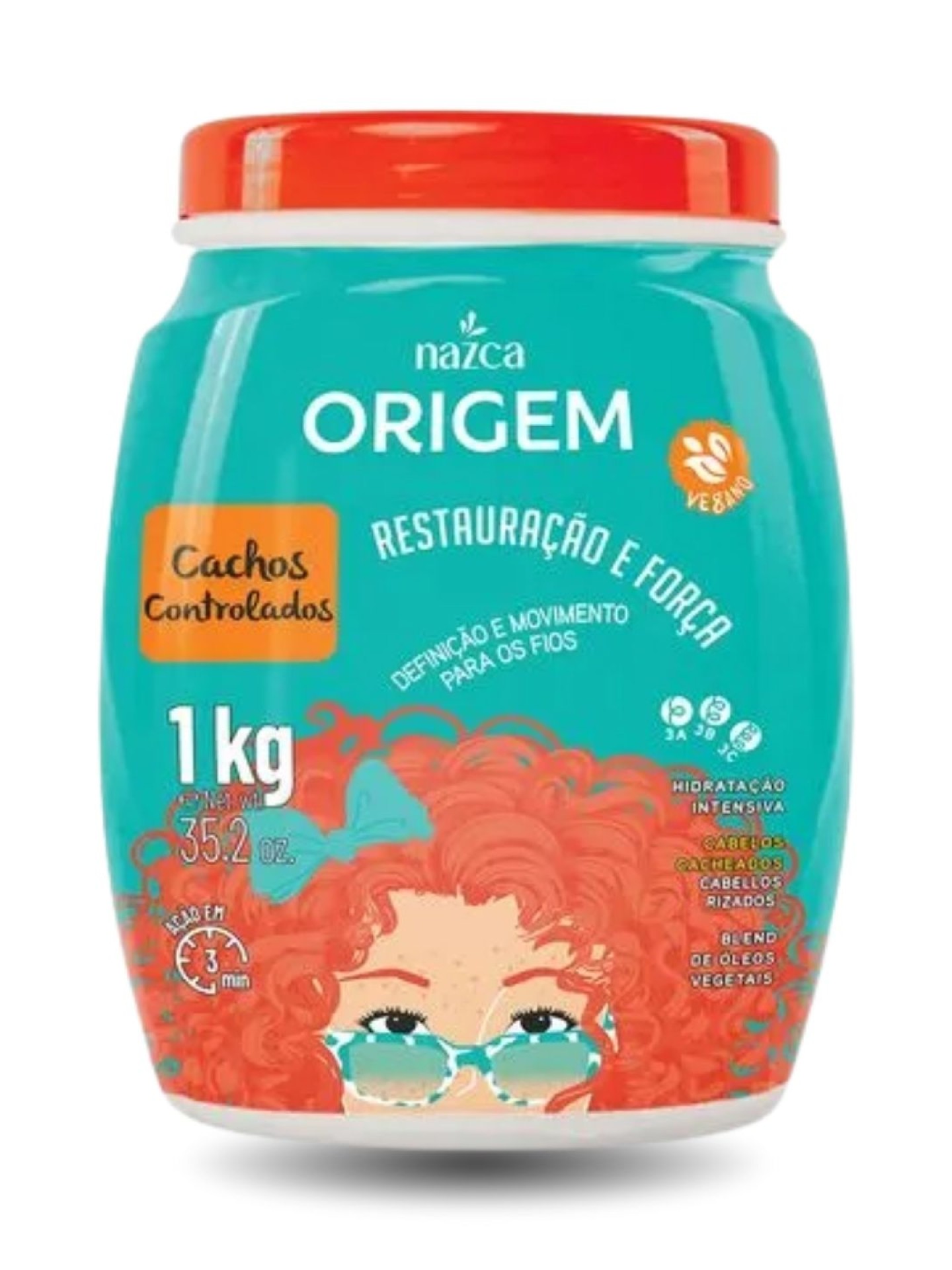 ORIGEM Cr.de Hidratacao Intensiva Cachos Controlados 1Kg