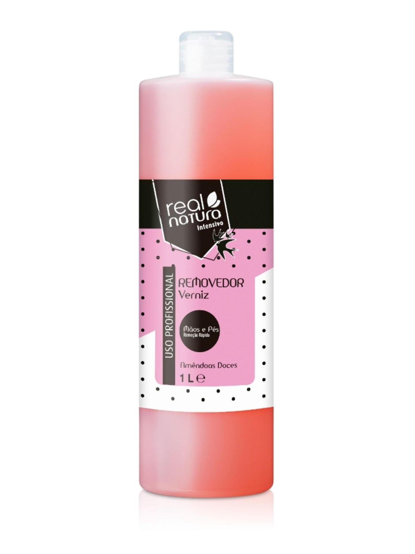 Real Natura Removedor de Verniz Amêndoas Doces 1000ml