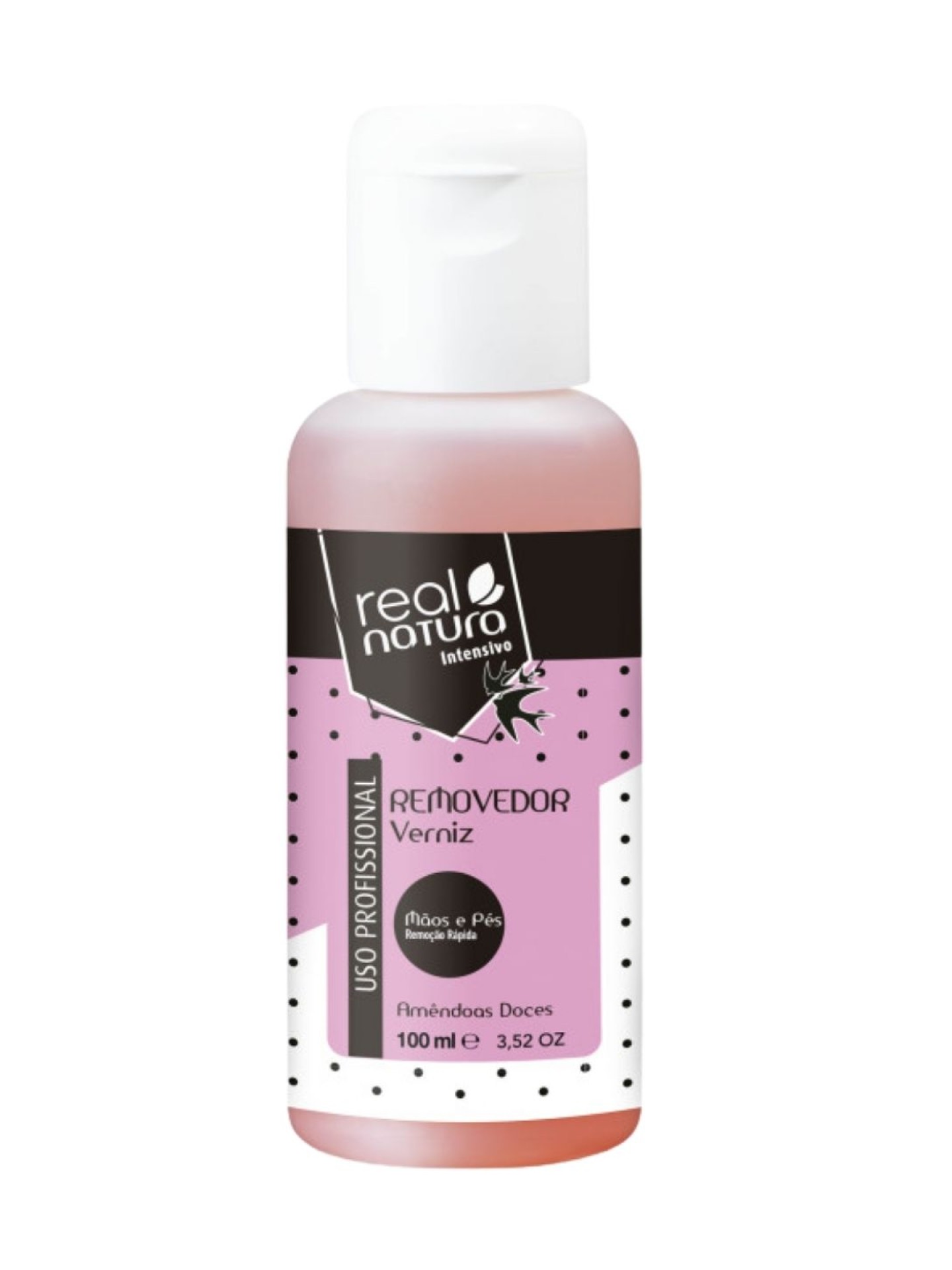 Real Natura Removedor de Verniz Amêndoas Doces 100ml