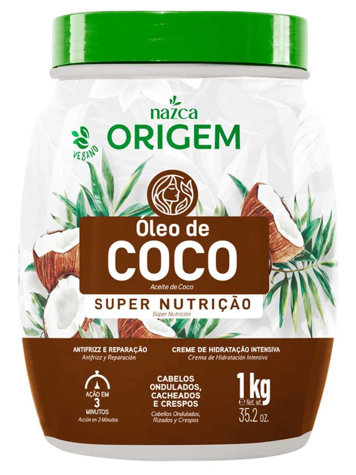 ORIGEM Cr. Hidr. Cond. Se Tem Coco Pira 1kg