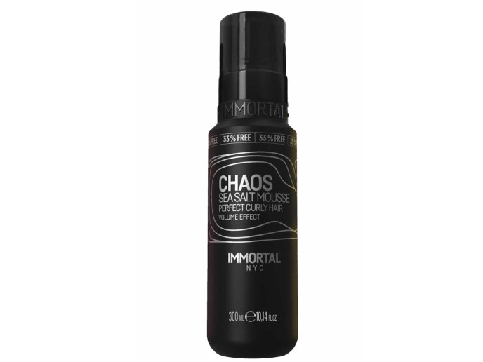 IMMORTAL NYC Chaos Sea Salt Mousse 300ml