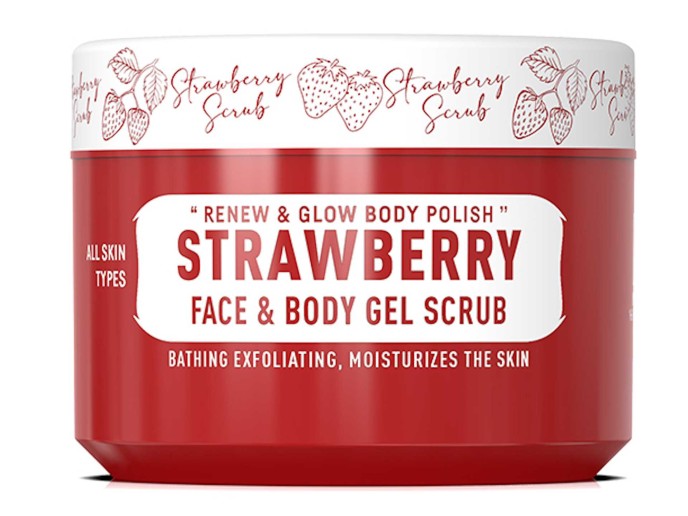 IMMORTAL Infuse Strawberry Face & Body Gel Scrub 300ml