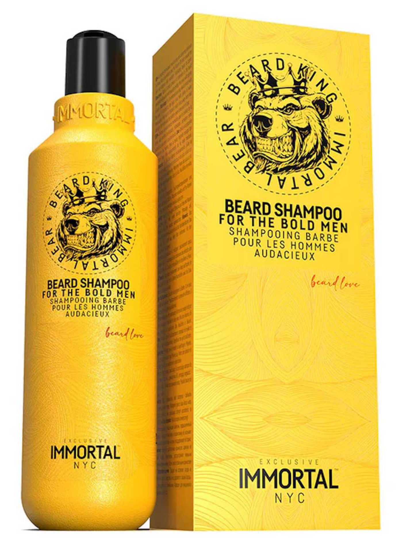 IMMORTAL Beard King Bear Shampoo 250ml