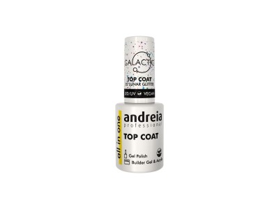 Andreia Galactic 02 Lunar Glitter Top Coat 10,5ml - Image product