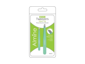 Almine Slant Tip Tweezers #6003