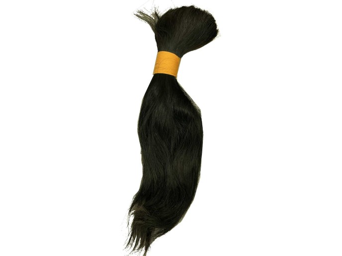 Remy Hair 10 Straight Bulk 100gr