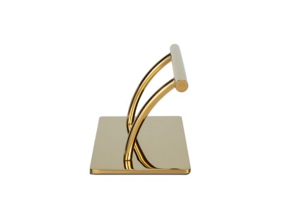 Apoio de P�s Inox Dourado Godd - Image product