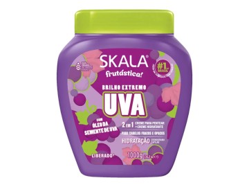 Skala Creme de Tratamento 2 em 1 Uva 1000g