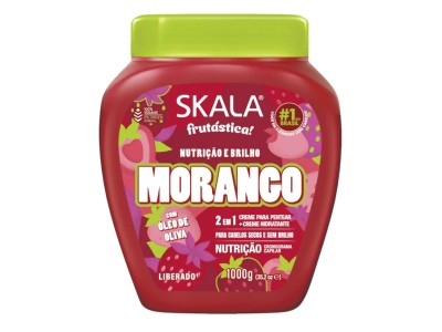 Skala Creme de Tratamento 2 em 1 Morango 1000g - Image product
