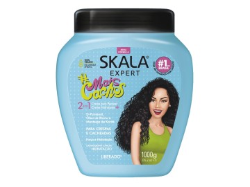 Skala Creme de Tratamento 2 em 1 Mais Cachos 1000gr