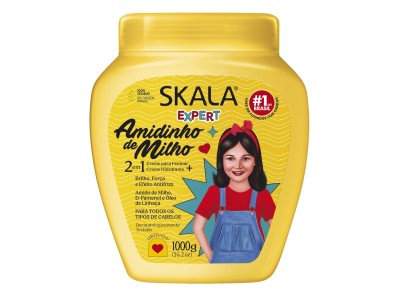 Skala Creme de Tratamento 2 em 1 Amido de Milho 1000g - Image product