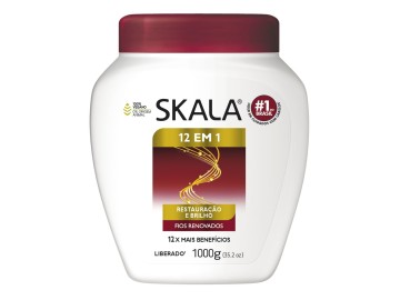Skala Creme de Tratamento 12 em 1 Reparação 1000g