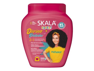 Skala Creme de Tratamento 2 em 1 Divino Potinho 1000g - Image product