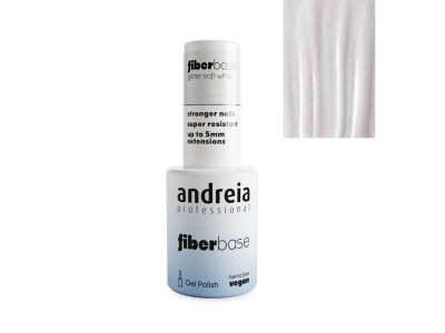 Andreia Fiber Base Glitter Soft White - Image product