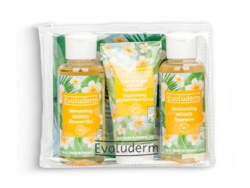 Evoluderm Monoi Getaway Kit (Hair Body Hands)