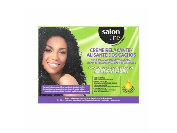 Salon Line Kit Creme Relaxante / Alisante dos Cachos  200g