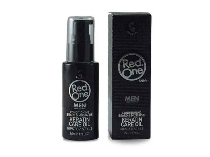 Red One Beard Keratin Care Oil 50ml